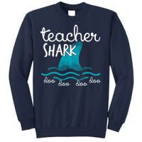 Teacher Shark Doo Doo Doo Tall Sweatshirt