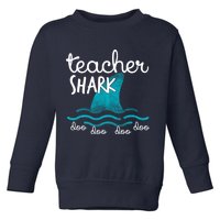 Teacher Shark Doo Doo Doo Toddler Sweatshirt