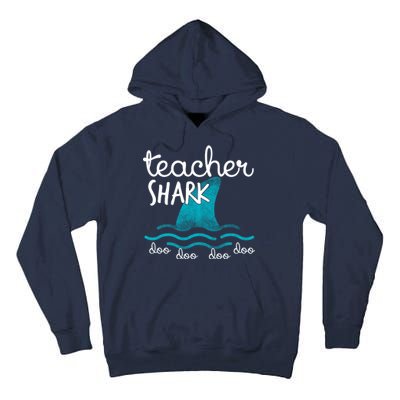 Teacher Shark Doo Doo Doo Tall Hoodie