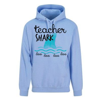 Teacher Shark Doo Doo Doo Unisex Surf Hoodie