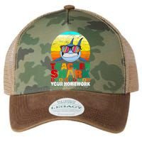 Teacher Shark Doo Doo Doo Your Homework Legacy Tie Dye Trucker Hat