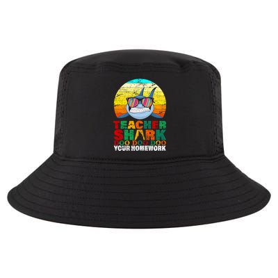 Teacher Shark Doo Doo Doo Your Homework Cool Comfort Performance Bucket Hat