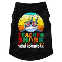 Teacher Shark Doo Doo Doo Your Homework Doggie Tank