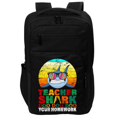 Teacher Shark Doo Doo Doo Your Homework Impact Tech Backpack