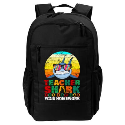 Teacher Shark Doo Doo Doo Your Homework Backpack