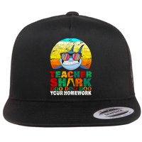 Teacher Shark Doo Doo Doo Your Homework Flatbill Hat