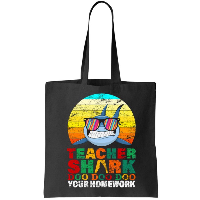 Teacher Shark Doo Doo Doo Your Homework Bag