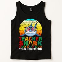 Teacher Shark Doo Doo Doo Your Homework Tank Top
