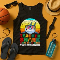Teacher Shark Doo Doo Doo Your Homework Tank Top
