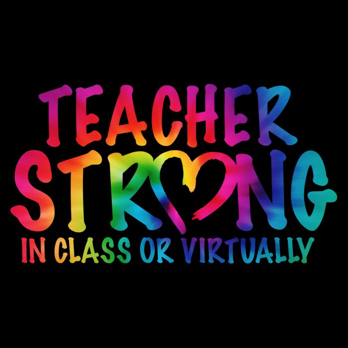 Teacher Strong In Class Or Virtually Mug