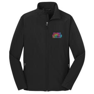 Teacher Strong In Class Or Virtually Core Soft Shell Jacket