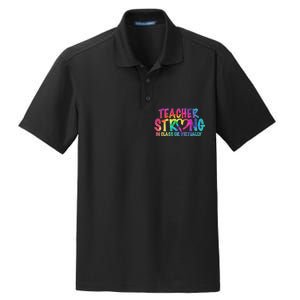 Teacher Strong In Class Or Virtually Dry Zone Grid Polo