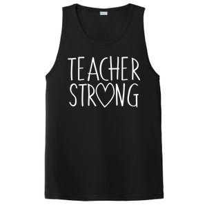 Teacher Strong Support PosiCharge Competitor Tank