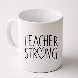 Teacher Strong Support Coffee Mug