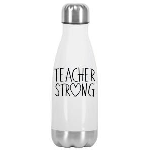 Teacher Strong Support Stainless Steel Insulated Water Bottle