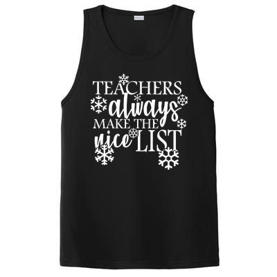 Teachers Always Make The Nice List PosiCharge Competitor Tank