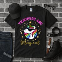 Teachers are Magical Funny Unicorn Tall T-Shirt