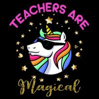 Teachers are Magical Funny Unicorn Premium T-Shirt