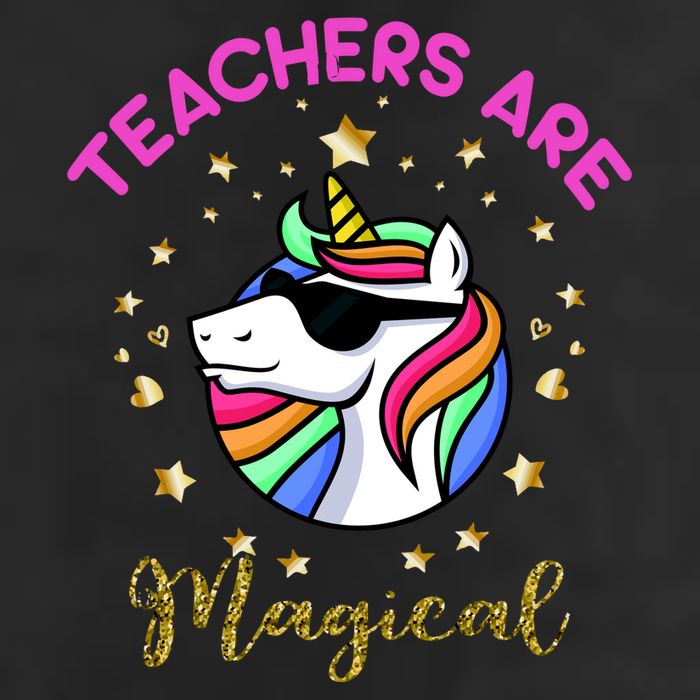 Teachers are Magical Funny Unicorn Hat