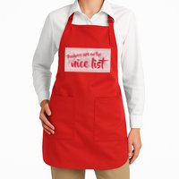 Teachers Are On The Nice List Christmas Apron