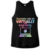 Teachers Can Do Virtually Anything Ladies PosiCharge Tri-Blend Wicking Tank