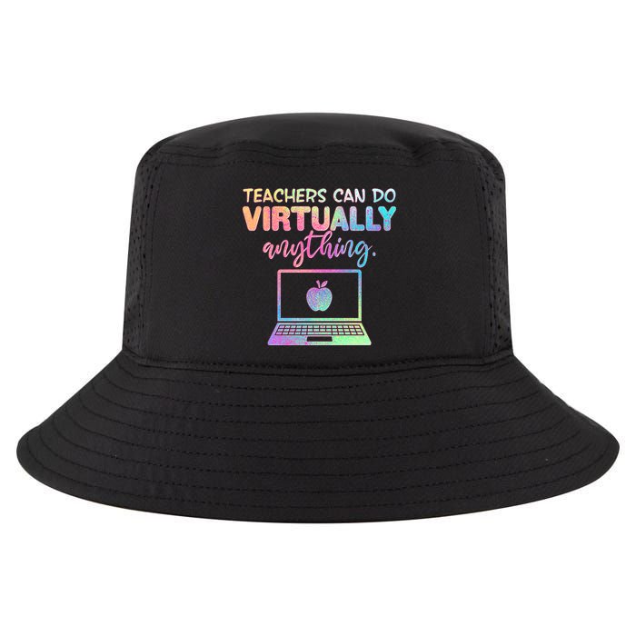 Teachers Can Do Virtually Anything Cool Comfort Performance Bucket Hat