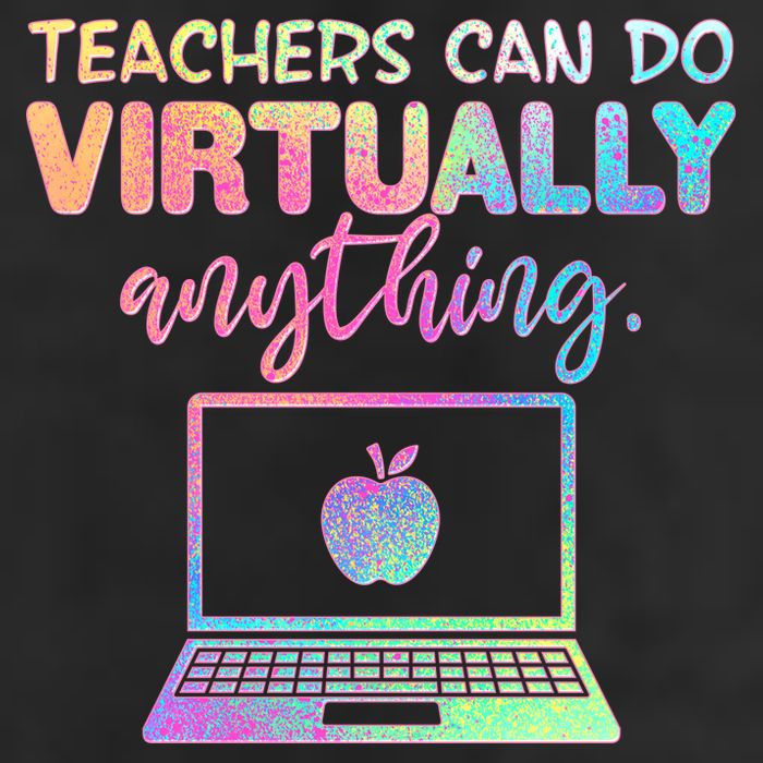 Teachers Can Do Virtually Anything Cool Comfort Performance Bucket Hat