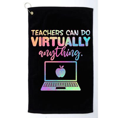 Teachers Can Do Virtually Anything Golf Towel