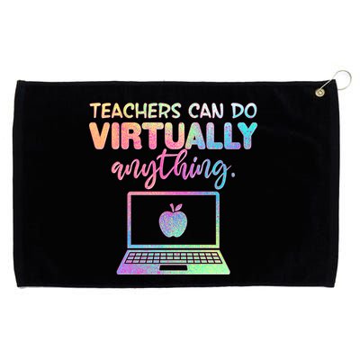 Teachers Can Do Virtually Anything Grommeted Golf Towel