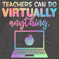 Teachers Can Do Virtually Anything Vector Backpack