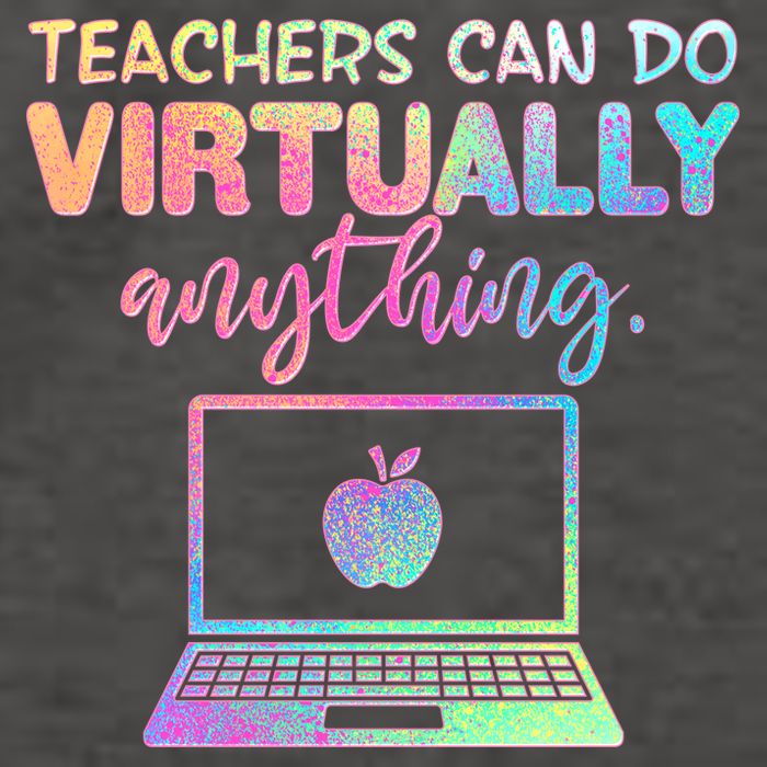 Teachers Can Do Virtually Anything Vector Backpack