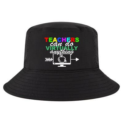 Teachers Can Do Virtually Anything Funny School Cool Comfort Performance Bucket Hat