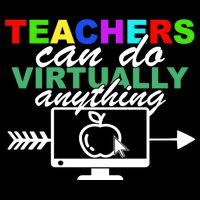 Teachers Can Do Virtually Anything Funny School City Backpack
