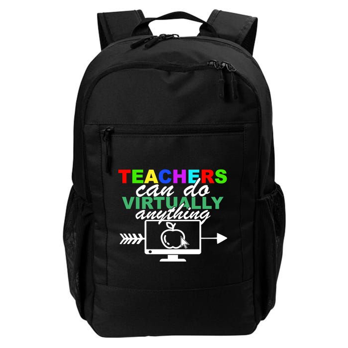 Teachers Can Do Virtually Anything Funny School Backpack