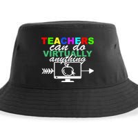 Teachers Can Do Virtually Anything Funny School Sustainable Bucket Hat