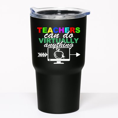 Teachers Can Do Virtually Anything Funny School Tumbler
