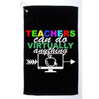 Teachers Can Do Virtually Anything Funny School Golf Towel