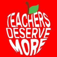 Teachers Deserve More Arizona Teacher Protest Apple Baby Bodysuit