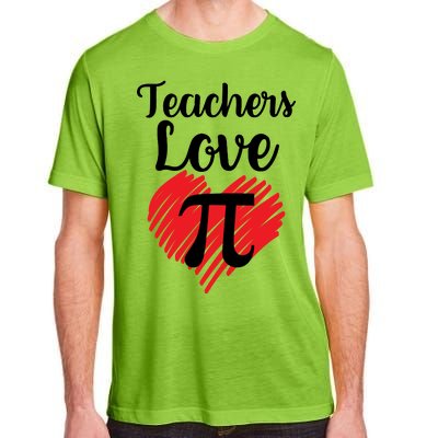 Teachers Love Pi Adult ChromaSoft Performance T-Shirt