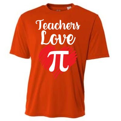 Teachers Love Pi Cooling Performance Crew T-Shirt