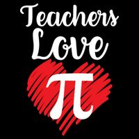 Teachers Love Pi Cooling Performance Crew T-Shirt