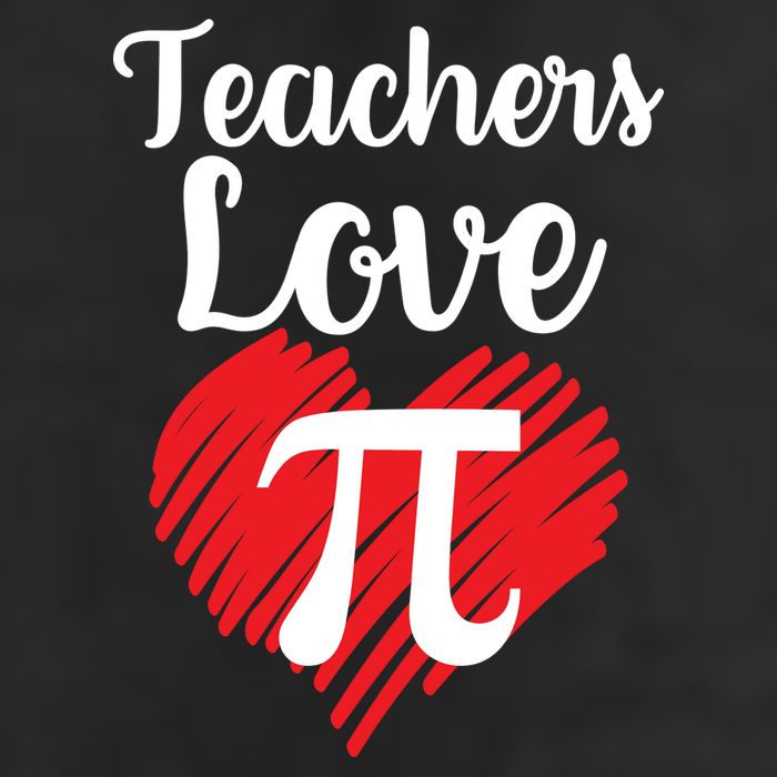 Teachers Love Pi Adult Drive Performance Visor