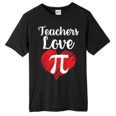 Teachers Love Pi Tall Fusion ChromaSoft Performance T-Shirt