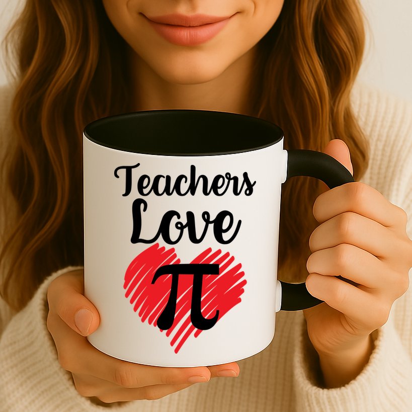 Teachers Love Pi Mug