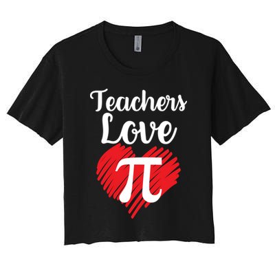 Teachers Love Pi Crop Top