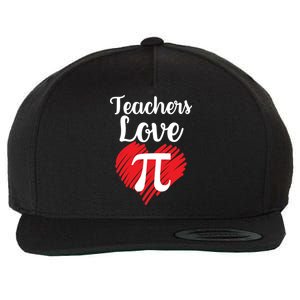 Teachers Love Pi Wool Snapback Cap