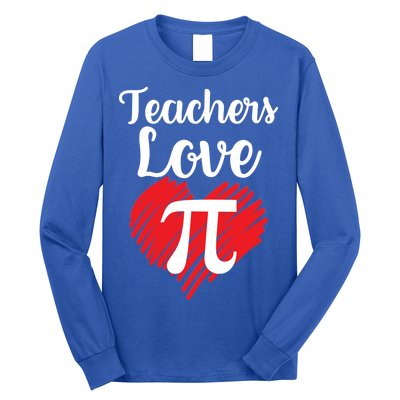 Teachers Love Pi Long Sleeve Shirt