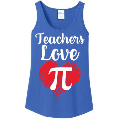 Teachers Love Pi Ladies Essential Tank