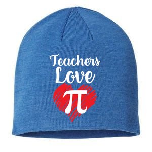 Teachers Love Pi Sustainable Beanie