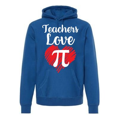 Teachers Love Pi Premium Hoodie